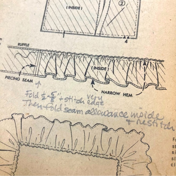 McCall’s #1629 Bed Covering Set Printed Patterns Vintage 1951 - Picture 13 of 16